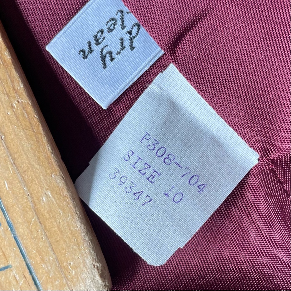 Vintage Pendleton Brown & Cream Houndstooth Tailo… - image 8